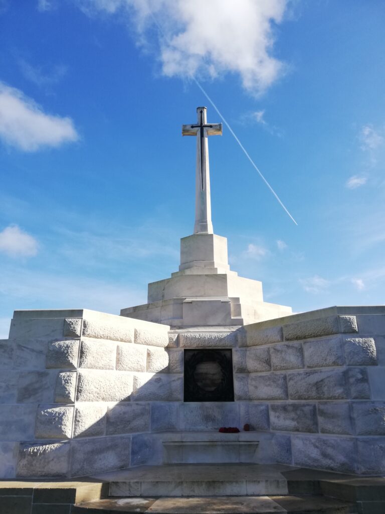 Cross of Sacrifice Tyne Cot